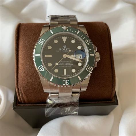 rolex submariner grün jubiläumsmodell|rolex grün.